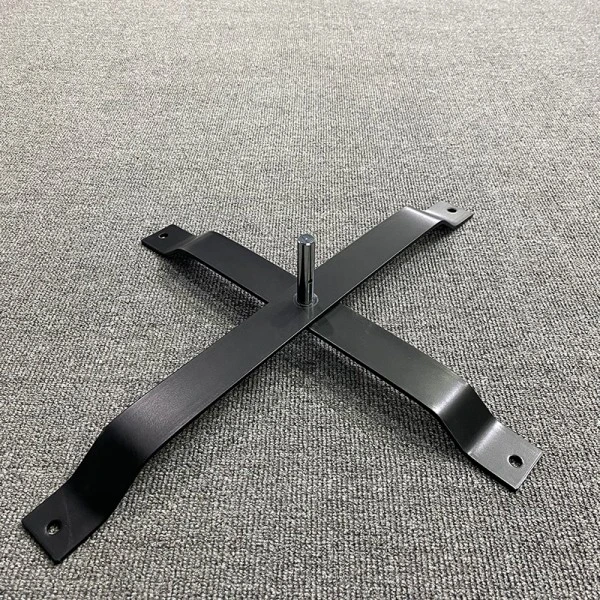 Ekonomiškas plokščias geležies kryžiaus pagrindas