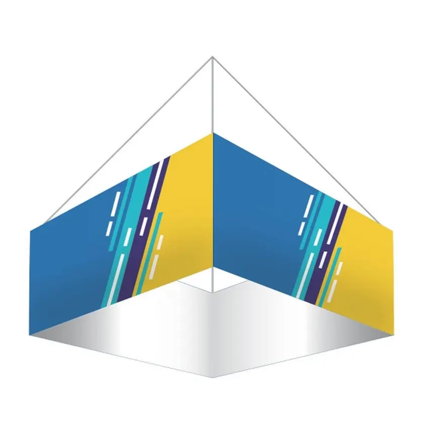 Kvadratinė lubų kabanti reklamjuostė